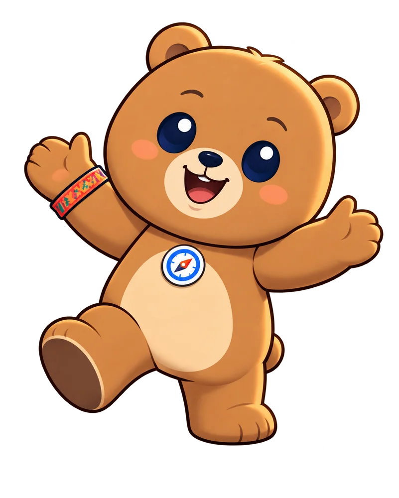Bo, a big-hearted bear who loves a team