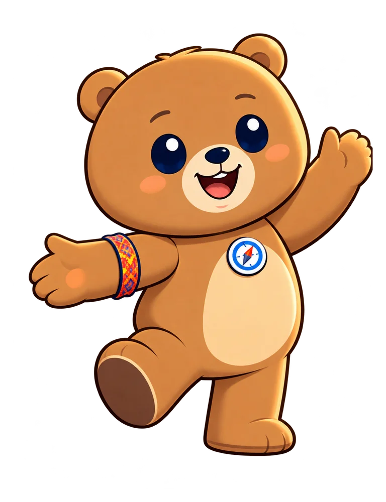 Bo, a big-hearted bear who loves a team