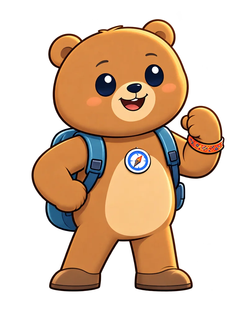 Bo, a big-hearted bear who loves a team