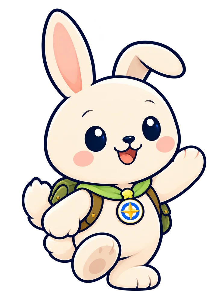 Poppy, a friendly rabbit who notices everything