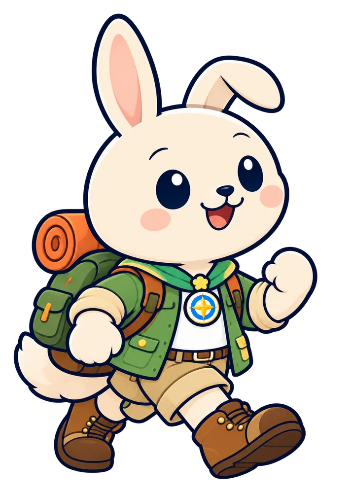 Poppy, a friendly rabbit who notices everything