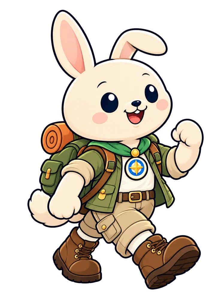 Poppy, a friendly rabbit who notices everything